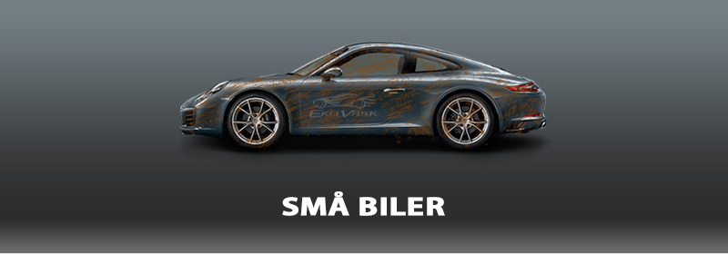 Små biler vasking tjenester - Mini Cooper, Porsche bilvask i Bergen, Askøy, Sotra SMÅ BILER