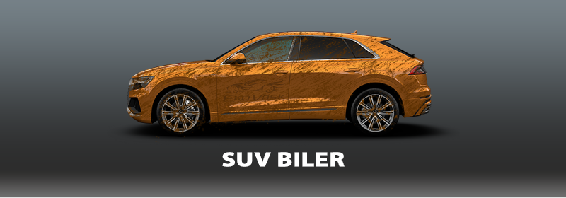 SUV biler vasking tjenester i Bergen, Askøy, Sotra SUV